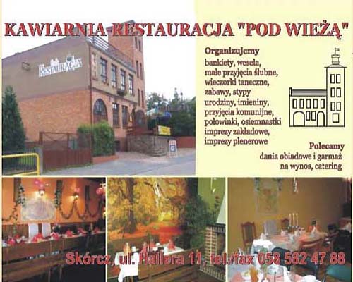 kawiarnia-restauracja 'POD WIE'